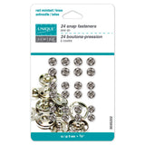 Sew on Snap Fasteners Asst 24ct