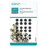 Sew on Snap Fasteners Asst 24ct