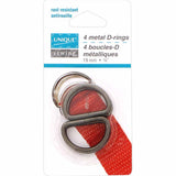 Metal D Rings - Black - Unique Brand