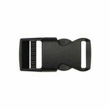 Parachute Buckle Plastic - Black - Unique Brand