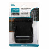 Parachute Buckle Plastic - Black - Unique Brand