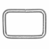 Rectangle Rings - 4ct Silver - Unique Brand