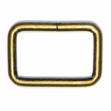 Rectangle Rings - 4ct Antique Gold - Unique Brand