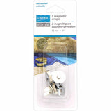 Magnetic Snaps Silver - 13mm (1/2") - 2pcs - UNIQUE