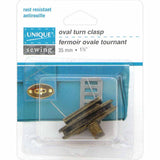 Turn Clasp Oval - 35mm - UNIQUE