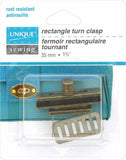 Turn Clasp - Rectangle - 35mm -UNIQUE