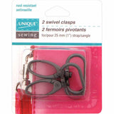 Swivel Clasps - 25mm - 2pcs - UNIQUE