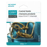 Swivel Clasps - 25mm - 2pcs - UNIQUE