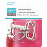Swivel Clasps - 32mm - 2pcs - UNIQUE
