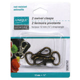 Swivel Hooks- 12mm - 2pcs - UNIQUE
