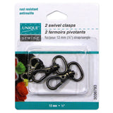 Swivel Hooks- 12mm - 2pcs - UNIQUE