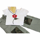 Iron On Patches, Drill 4 x 6" 2ct Camo