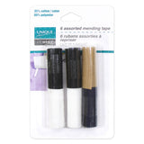 Mending Tape Poly/Cotton 1¼ x 14" 6 Asst