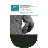 Sew On Leather Patches 4 x 6" 2ct Black