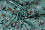 Kitty Kats - 44" - 100% cotton