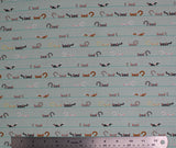 Kitty Kats - 44" - 100% cotton