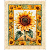 Sunflower Serenade - 44/45" - 100% Cotton