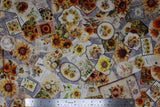 Sunflower Serenade - 44/45" - 100% Cotton