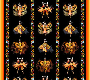 Monarch Dance - 44" - 100% cotton