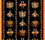 Monarch Dance - 44" - 100% cotton