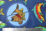 Fish Tales - 58" - 100% Polyester