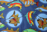 Fish Tales - 58" - 100% Polyester