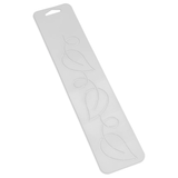 Curvy Leaf Stencil - 3" x 14"