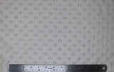 Bubbles Velours (Softee Dot)- 60" - 100% polyester