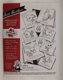Aunt Martha's Hot Iron Transfers - Days of the Week Tea Towels