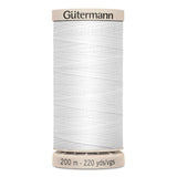 Hand Quilting Cotton Thread 200m - GÜTERMANN