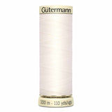 Sew-All Thread - 100m Gutermann - White, Beige & Brown