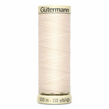 Sew-All Thread - 100m Gutermann - White, Beige & Brown