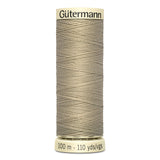 Sew-All Thread - 100m Gutermann - White, Beige & Brown