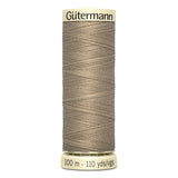 Sew-All Thread - 100m Gutermann - White, Beige & Brown
