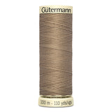 Sew-All Thread - 100m Gutermann - White, Beige & Brown