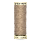 Sew-All Thread - 100m Gutermann - White, Beige & Brown