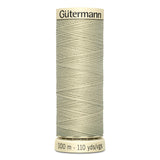 Sew-All Thread - 100m Gutermann - White, Beige & Brown