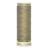 Sew-All Thread - 100m Gutermann - White, Beige & Brown