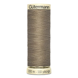 Sew-All Thread - 100m Gutermann - White, Beige & Brown