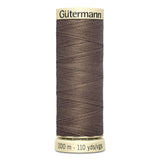 Sew-All Thread - 100m Gutermann - White, Beige & Brown