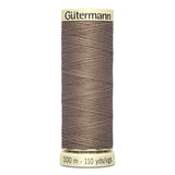 Sew-All Thread - 100m Gutermann - White, Beige & Brown