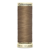 Sew-All Thread - 100m Gutermann - White, Beige & Brown