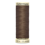 Sew-All Thread - 100m Gutermann - White, Beige & Brown