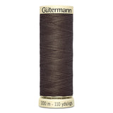 Sew-All Thread - 100m Gutermann - White, Beige & Brown