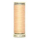 Sew-All Thread - 100m Gutermann - White, Beige & Brown