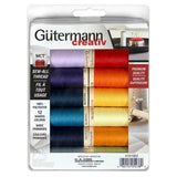 Sew All Thread Assortments - 100m x 12 Shades - Gutermann