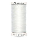 Gutermann Sew-All Thread - 250m - White, Beige & Brown