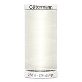 Gutermann Sew-All Thread - 250m - White, Beige & Brown