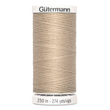 Gutermann Sew-All Thread - 250m - White, Beige & Brown
