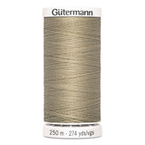 Gutermann Sew-All Thread - 250m - White, Beige & Brown